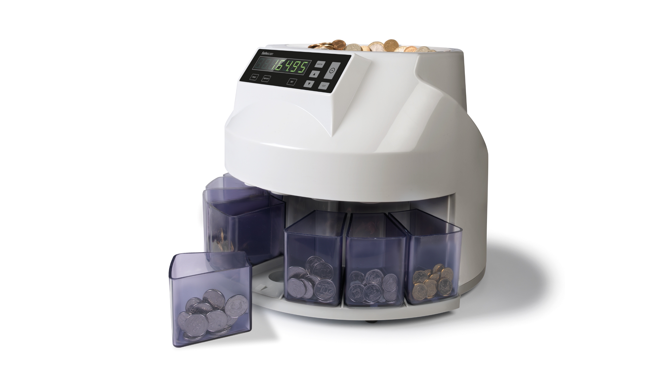 自動カウンター ELECTRONIC COIN SORTER Coin Counter & Sorter - Safescan 1250 - Buy Today!