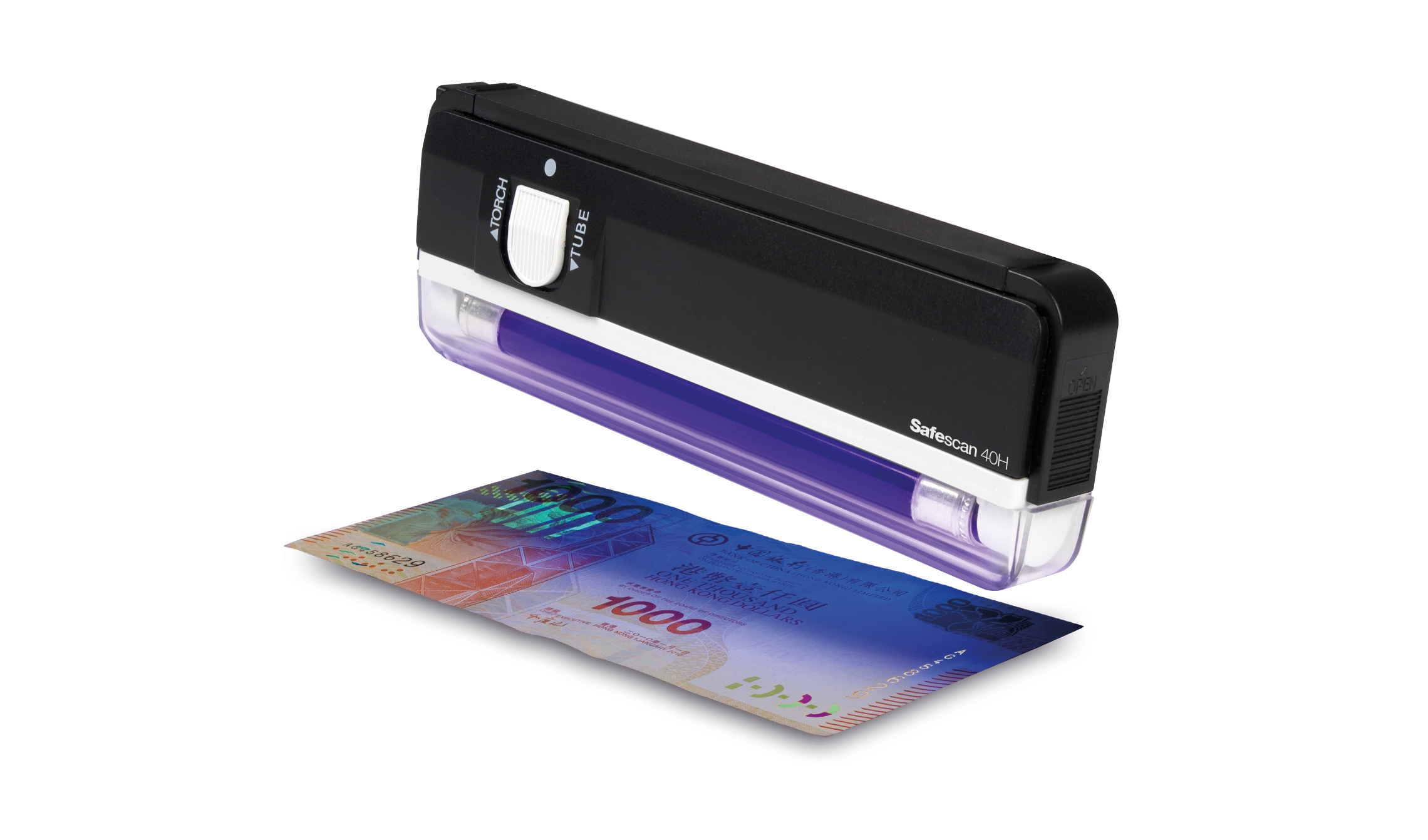 手提式紫外线验钞机- Safescan 40H - 验证钞票