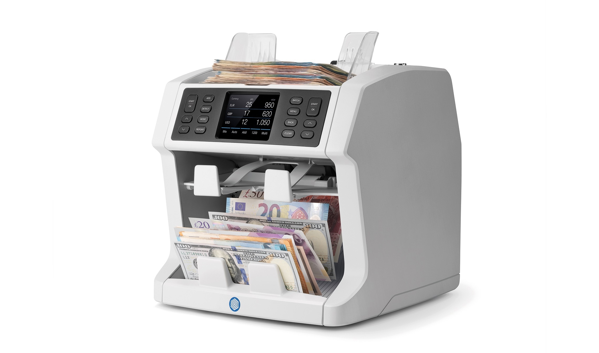 必見、使用時間約10時間money148 Safescan 2985-SX 點鈔及分鈔機