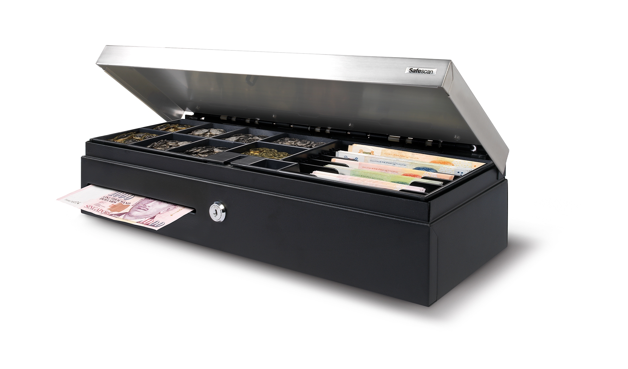 Safescan SD-4617S - Flip Top Cash Drawer - 46x17cm